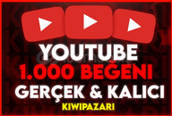 ⭐️ [GARANTİLİ] YOUTUBE 1.000 BEĞENİ