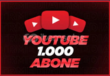 (Garantili) YouTube 1.000 Gerçek Abone