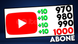 [⭐GARANTİLİ⭐] YOUTUBE 1000 GERÇEK ABONE