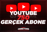 GARANTİLİ | YOUTUBE 750 GERÇEK ABONE 