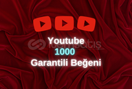 ⭐[GARANTİLİ] YOUTUBE 1000 GERÇEK BEĞENİ