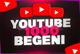 ⭐[GARANTİLİ] YOUTUBE 1000 GERÇEK BEĞENİ⭐