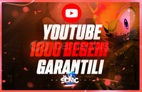 ⭐[GARANTİLİ] YOUTUBE 1000 GERÇEK BEĞENİ⭐