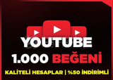 ⭐[GARANTİLİ] YOUTUBE 1000 GERÇEK BEĞENİ⭐