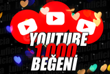 ⭐[GARANTİLİ] YOUTUBE 1000 GERÇEK BEĞENİ⭐