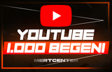 ⭐[GARANTİLİ] YOUTUBE 1.000 GERÇEK BEĞENİ⭐