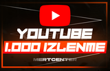 ⭐[GARANTİLİ] YOUTUBE 1.000 GERÇEK İZLENME⭐