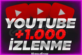 ⭐[GARANTİLİ] YOUTUBE 1000 GERÇEK İZLENME⭐