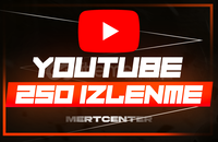 ⭐[GARANTİLİ] YOUTUBE 250 GERÇEK İZLENME⭐