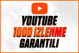⭐️[GARANTİLİ] YOUTUBE 1000 İZLENME⭐️