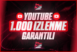 ⭐️[GARANTİLİ] YOUTUBE 1000 İZLENME⭐️