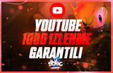 ⭐️[GARANTİLİ] YOUTUBE 1000 İZLENME⭐️