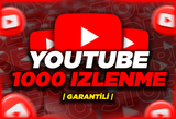 ⭐️[GARANTİLİ] YOUTUBE 1000 İZLENME⭐️