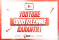 ⭐️[GARANTİLİ] YOUTUBE 1000 İZLENME⭐️