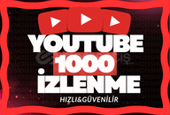 ⭐[GARANTİLİ] YOUTUBE 1000 İZLENME⭐