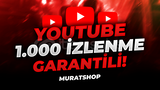 ⭐[GARANTİLİ] YOUTUBE 1000 İZLENME + OTOMATİK⭐