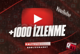 ⭐GARANTILI⭐YOUTUBE 1000 KALİTELİ IZLENME