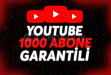 ⚡[GARANTİLİ] YOUTUBE 1000 ORGANİK ABONE⚡