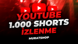 ⭐[GARANTİLİ] YOUTUBE 1000 SHORTS İZLENME ⭐