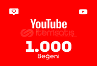 [GARANTİLİ] YOUTUBE 1.000 YOUTUBE BEĞENİ 
