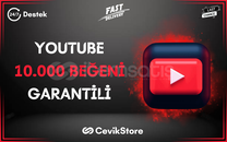 ⭐️[GARANTİLİ] YOUTUBE 10.000 BEĞENİ⭐️