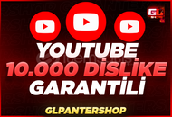 ⭐[GARANTİLİ] YOUTUBE 10.000 DİSLİKE ⭐