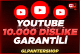 ⭐[GARANTİLİ] YOUTUBE 10.000 DİSLİKE ⭐
