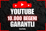 ⭐[GARANTİLİ] YOUTUBE 10.000 GERÇEK BEĞENİ⭐