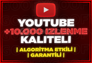 ⭐[GARANTİLİ] YOUTUBE 10000 GERÇEK İZLENME⭐