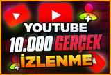 ⭐[Garantili] Youtube 10.000 Gerçek İzlenme ⭐