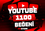 [Garantili] YouTube 1.100 Beğeni | Kaliteli