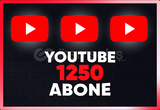 ⚡ [ GARANTİLİ ] YOUTUBE 1250 ABONE ⚡