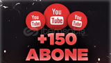 ⭐[GARANTİLİ!] YOUTUBE 150 ABONE