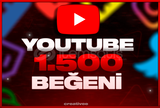 ⭐[GARANTİLİ] YOUTUBE 1500 GERÇEK BEĞENİ⭐