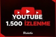 [GARANTİLİ] YOUTUBE 1500 İZLENME