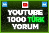 ⭐ Garantili Youtube 1K Adet Türk Yorum! ⭐