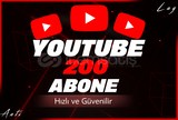 ⭐[GARANTİLİ] YOUTUBE 200 GERÇEK PREMIUM ABONE⭐