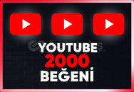 ⚡ [ GARANTİLİ ] YOUTUBE 2000 BEĞENİ ⚡