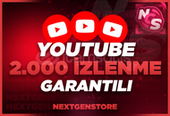 ⭐ [GARANTİLİ]⭐ YOUTUBE 2.000 GERÇEK İZLENME ⭐ 