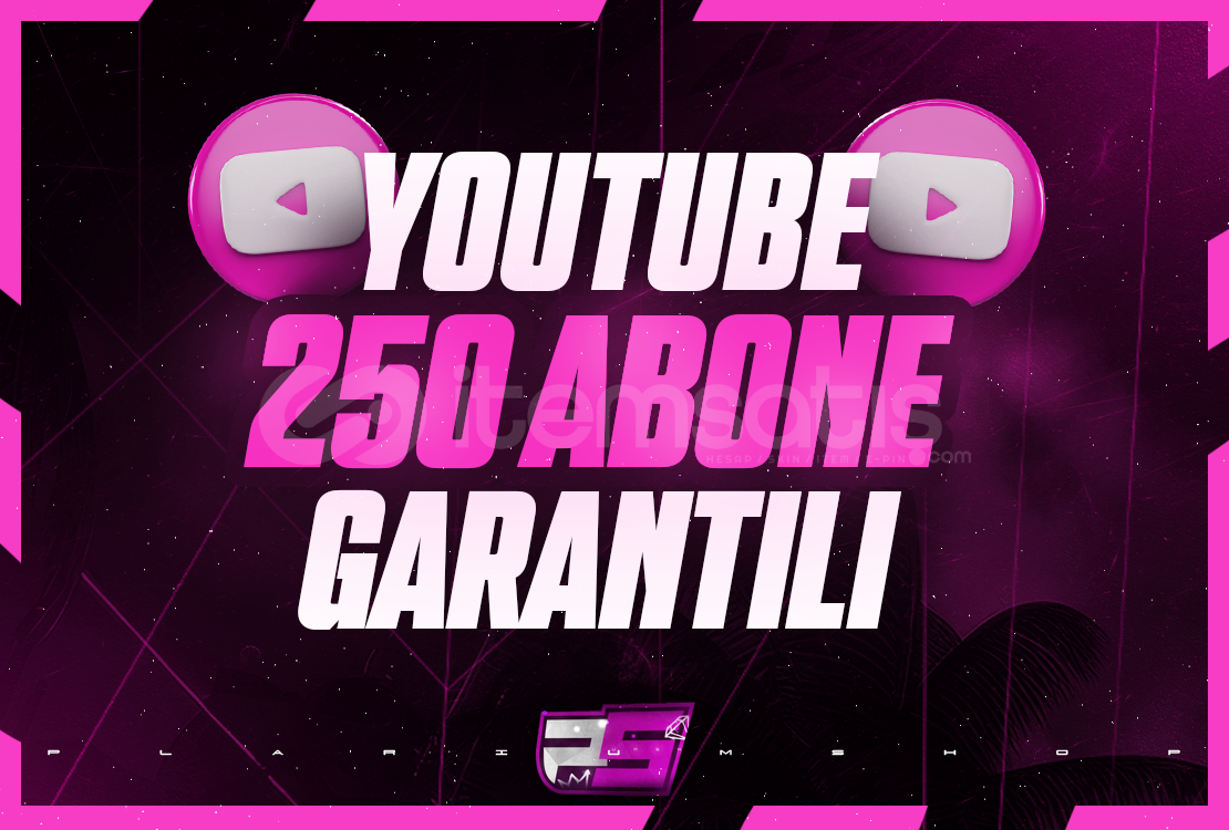 ⭐GARANTILI⭐ YOUTUBE 250 ABONE ⭐GARANTILI⭐ YOUTUBE 250 ABONE