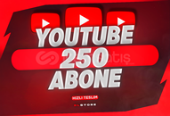 ⭐[ANINDA] YouTube 250 Abone⭐