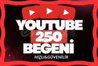 ⭐[GARANTİLİ] YOUTUBE 250 BEĞENİ⭐