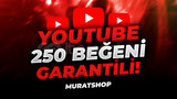 ⭐[GARANTİLİ] YOUTUBE 250 BEĞENİ + OTOMATİK⭐