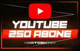 ⭐[GARANTİLİ] YOUTUBE 250 GERÇEK ABONE⭐