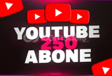 ⭐[GARANTİLİ] YOUTUBE 250 GERÇEK ABONE⭐