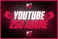 ⭐[GARANTİLİ] YOUTUBE 250 GERÇEK ABONE⭐