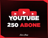 ⭐[GARANTİLİ] YOUTUBE 250 GERÇEK ABONE⭐