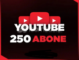⭐[GARANTİLİ] YOUTUBE 250 GERÇEK ABONE