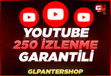 ⭐[GARANTİLİ] YOUTUBE 250 İZLENME ⭐