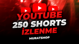 ⭐[GARANTİLİ] YOUTUBE 250 SHORTS İZLENME ⭐